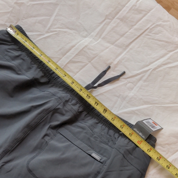Eddie Bauer NWT Polar Fleece Lined Pant 16 grey - Picture 14 of 15